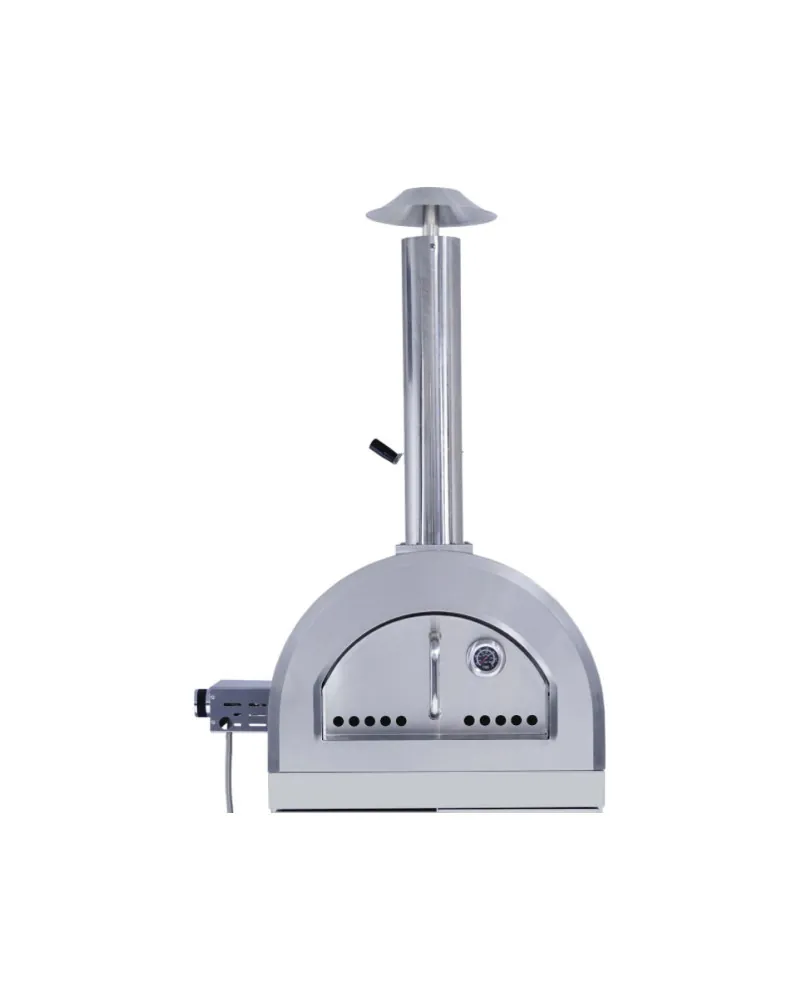Kompakt pizzaugn utekök modul 304 rostfritt stål 64 cm | TJUST