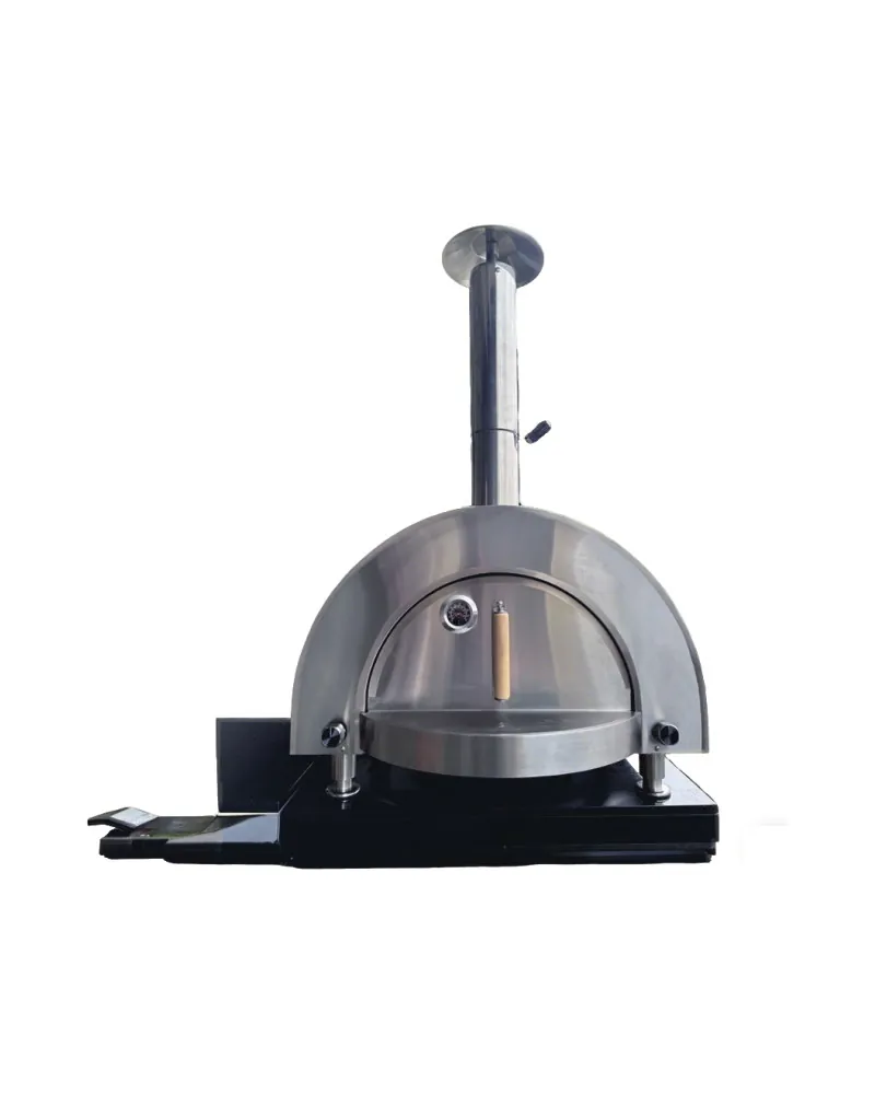 Högeffekts bänkpizzaugn utekök modul 304 rostfritt stål 80 cm | TJUST